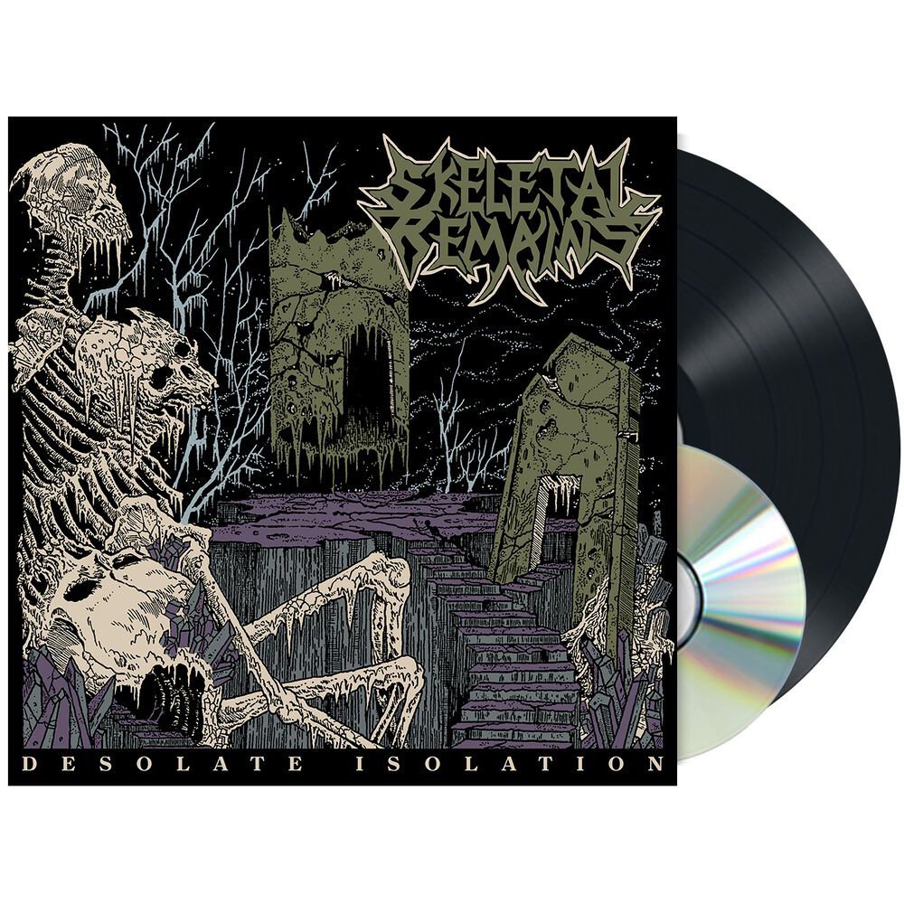 Skeletal Remains - Desolate Isolation. Ltd Ed. 180gm LP/CD